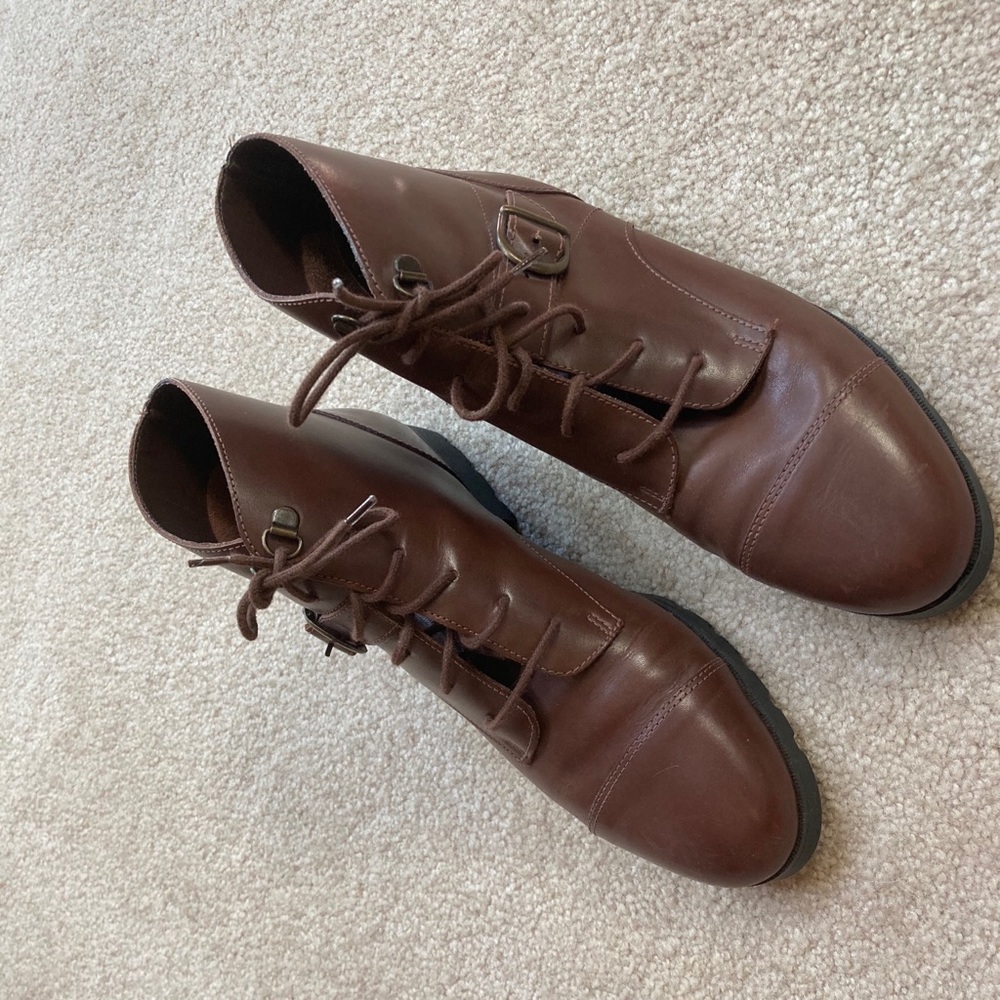 Leather Craft By Premiere Collection Booties 8 1/2